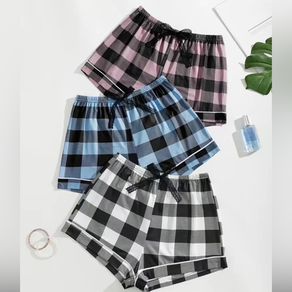 3 pairs of sleep shorts